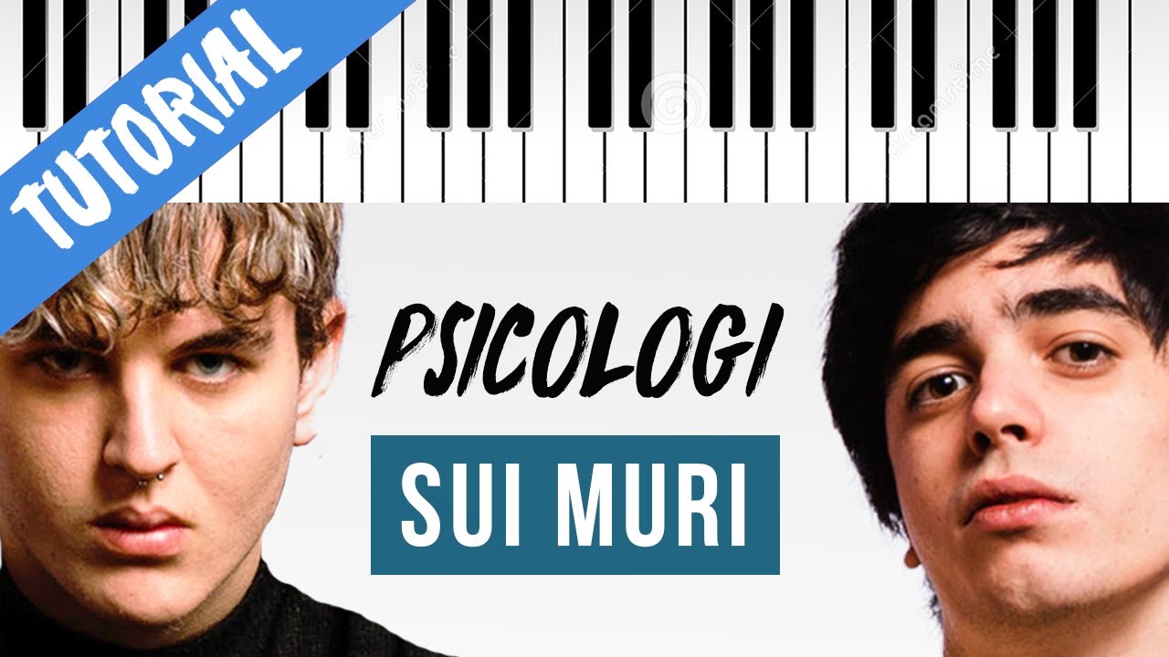[TUTORIAL] PSICOLOGI | SUI MURI // Piano Tutorial con Synthesia