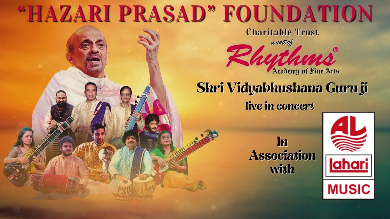 Vidya Bhushan Guruji Performance | Hazari Prasad Foundation (A Unit of Rhythms)