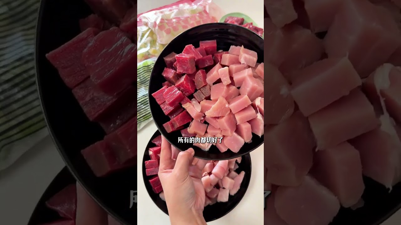 Vlog.140 immersively makes meal packages for two dogs.#Immersive pet meal planning#Homemad