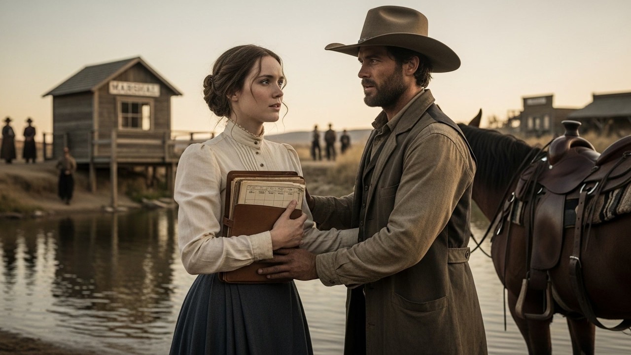 She Had Documents That Proved The Banker A Thief, The Cowboy Got Those Documents To The Marshal