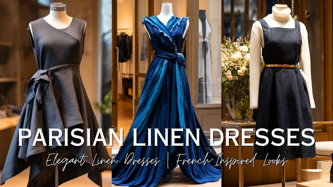 Summer 2025: Parisian Inspired Linen Dresses for Women Over 60