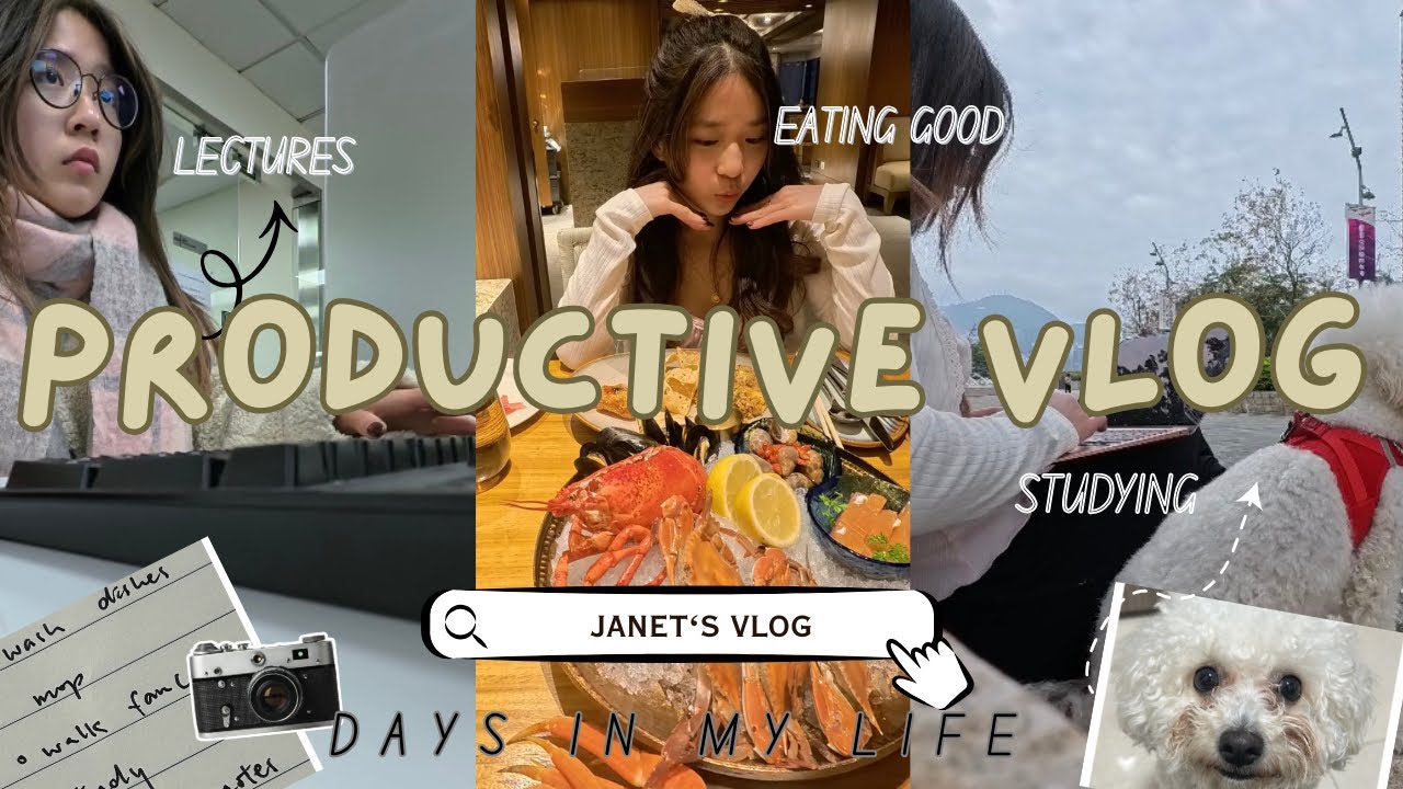uni diaries ep2 : productive days vlog🇭🇰| studying, chores, good food