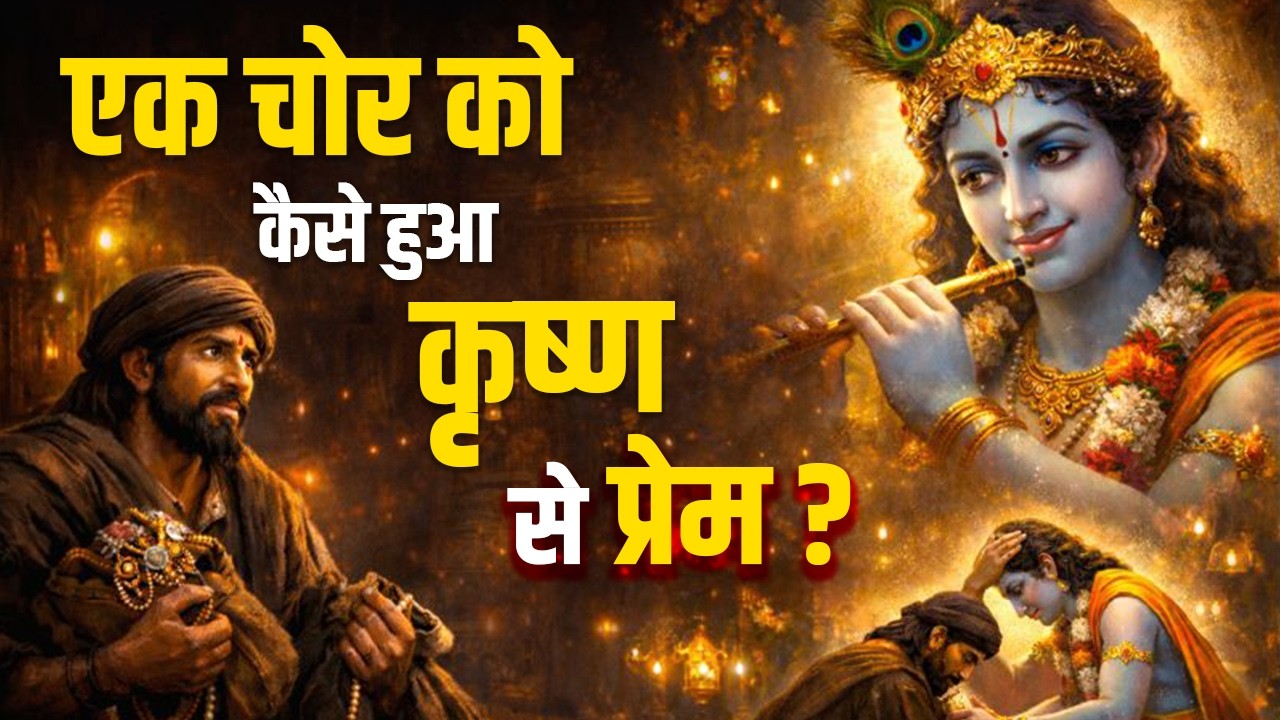 एक चोर को कैसे हुआ कृष्ण से प्रेम ? | H.G Vrindavan Chandra Das