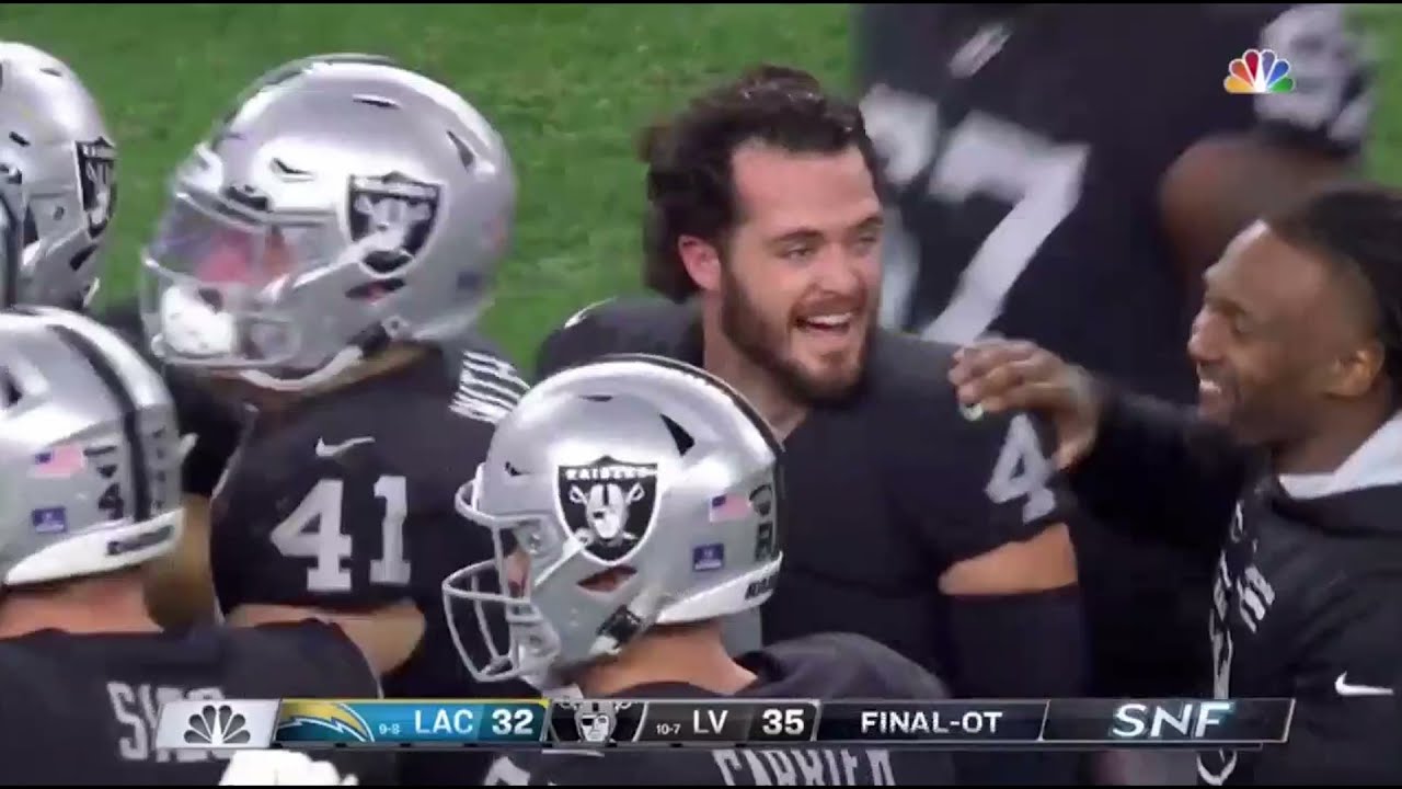 Daniel Carlson Overtime Game Winning Field Goal To Send The Raiders And Steelers Into Playoffs