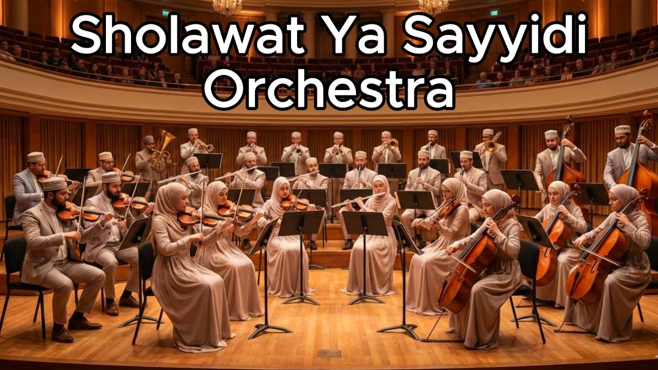 SHOLAWAT YA SAYYIDI Versi Orchestra Merdu