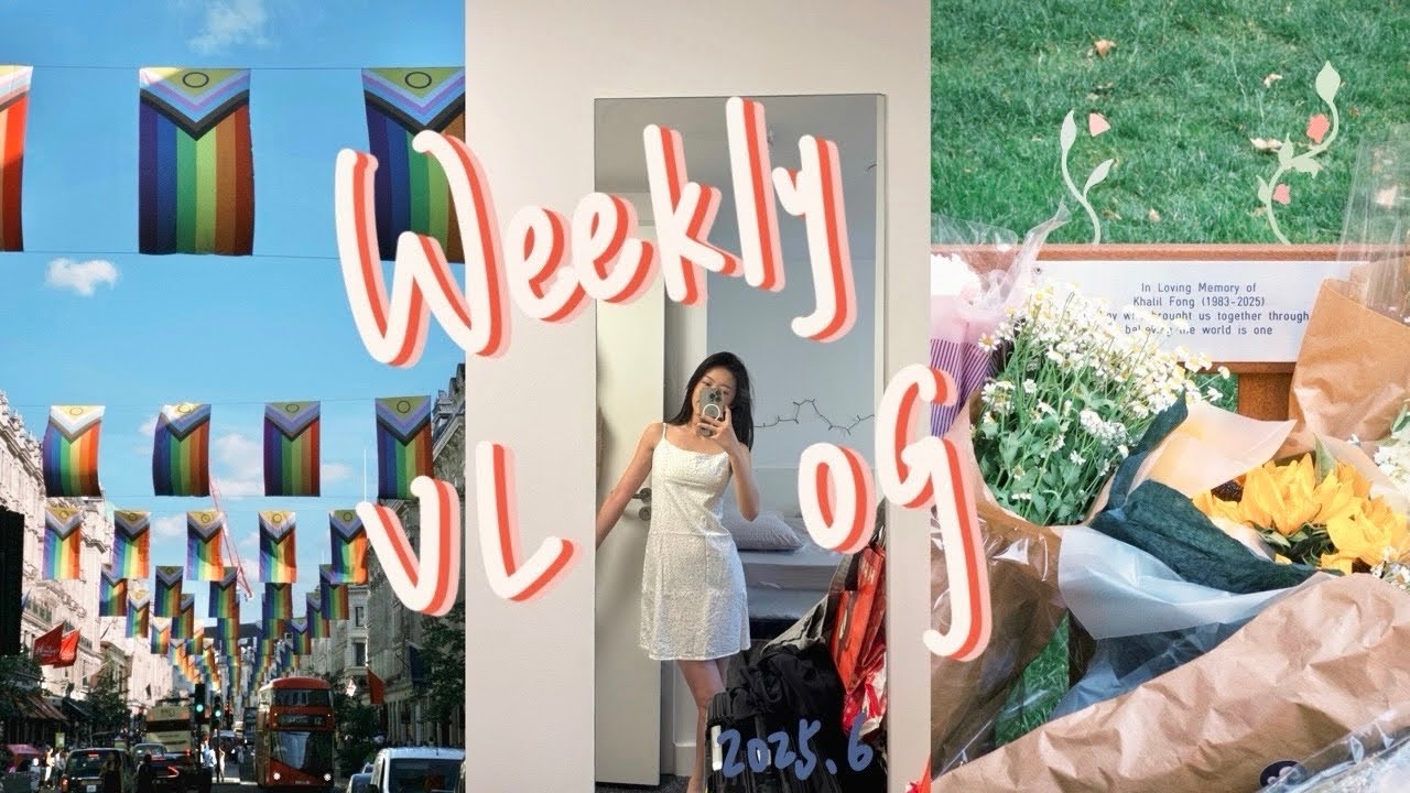 VLOG🏫｜英國留學一週紀錄🗒️第三學期課外時間做什麼？倫敦小小觀光🇬🇧”伙食分享、宿舍理髮店