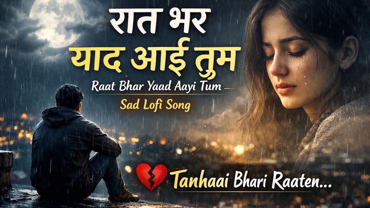“Raat Bhar Yaad Aayi Tum” (Sad Lofi Song) #lofimusic #lofisong 