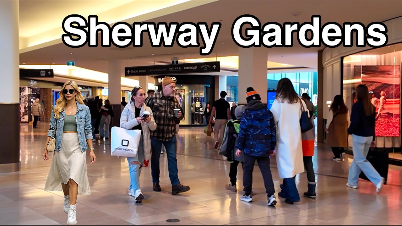🇨🇦Explore Sherway Gardens in 4K – Toronto Tour 2026
