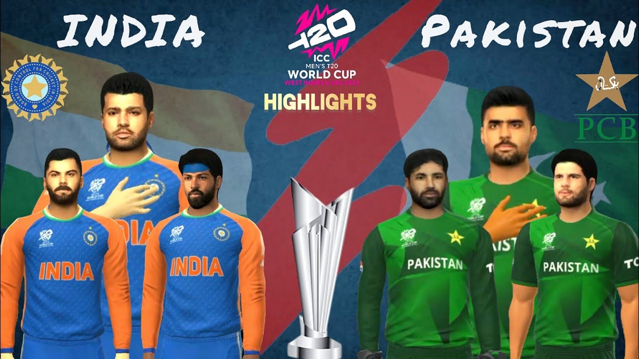 Индия против Пакистана | Чемпионат мира по футболу T20 в быстрой игре | Real Cricket 24
