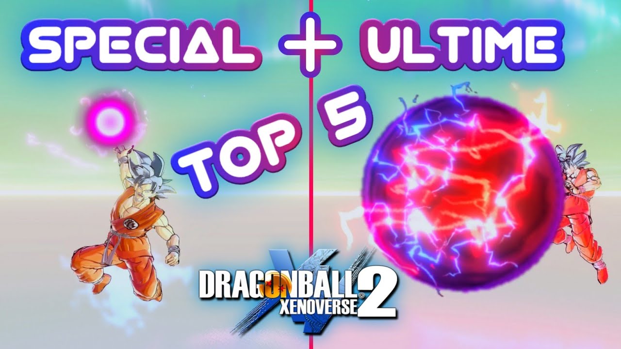 TOP 5 Enchaînement SPE+ULTI [mes préférences] Dragon ball Xenoverse 2