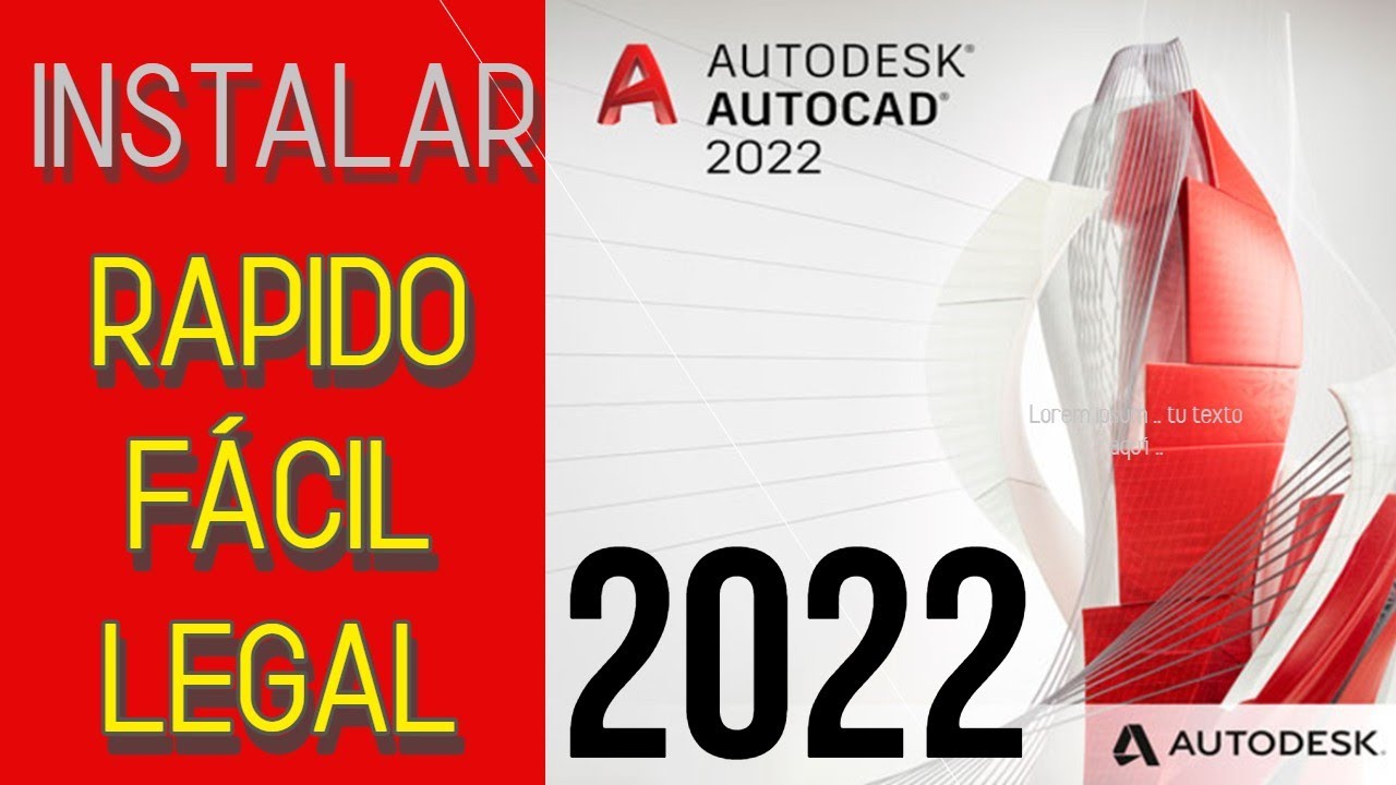 INSTALAR AUTOCAD 2022 ( RAPIDO FACIL Y LEGAL )✅✅