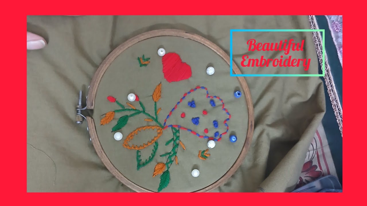 Hand ✋️ embroidery | Fun with shahnaz | 
