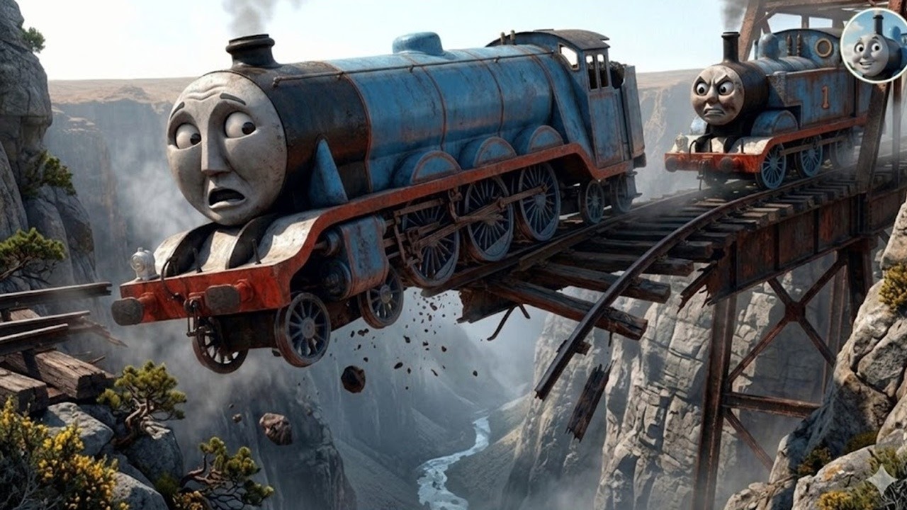 ASMR Train Restoration | Reviving the Cursed Thomas & Percy in Rocky Valley