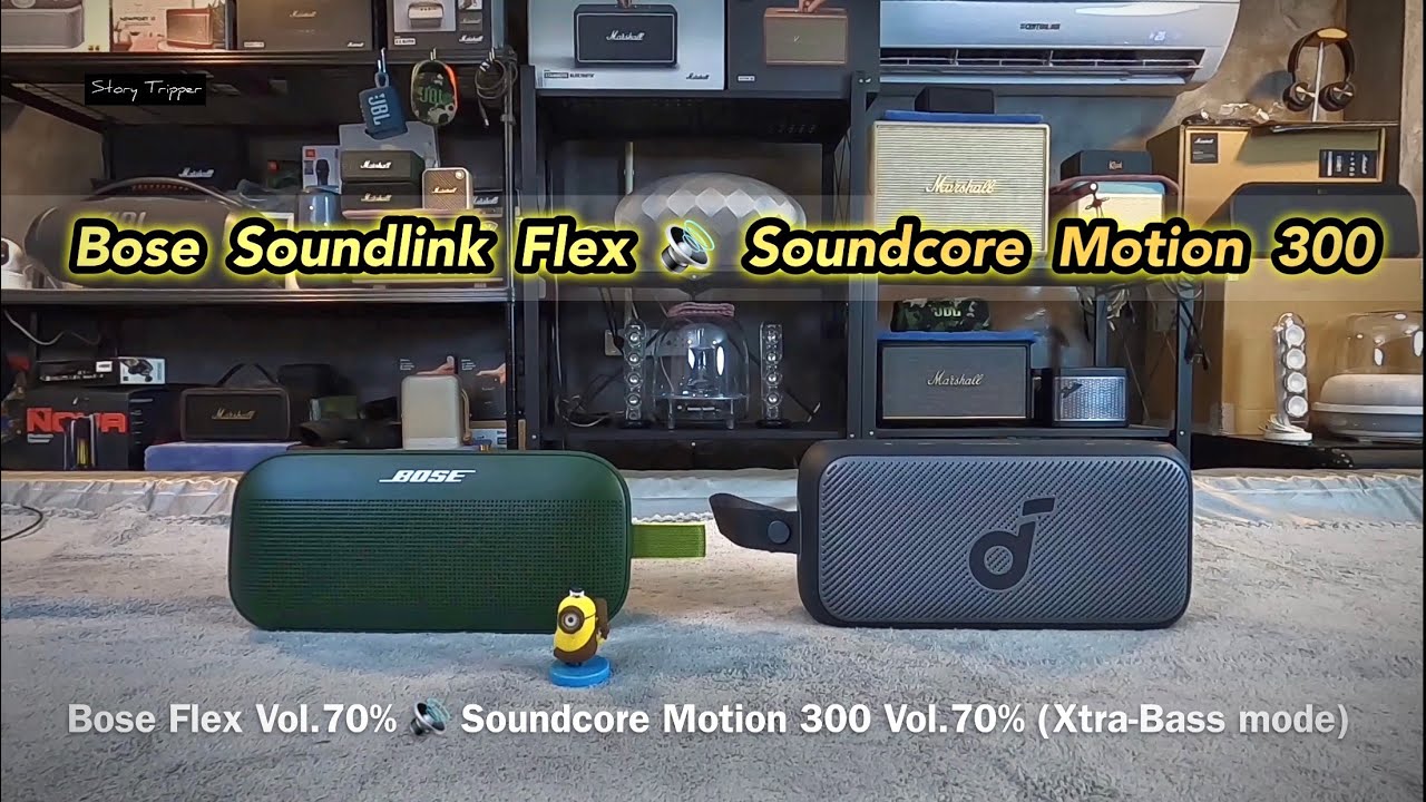 Bose Soundlink Flex vs Soundcore Motion 300