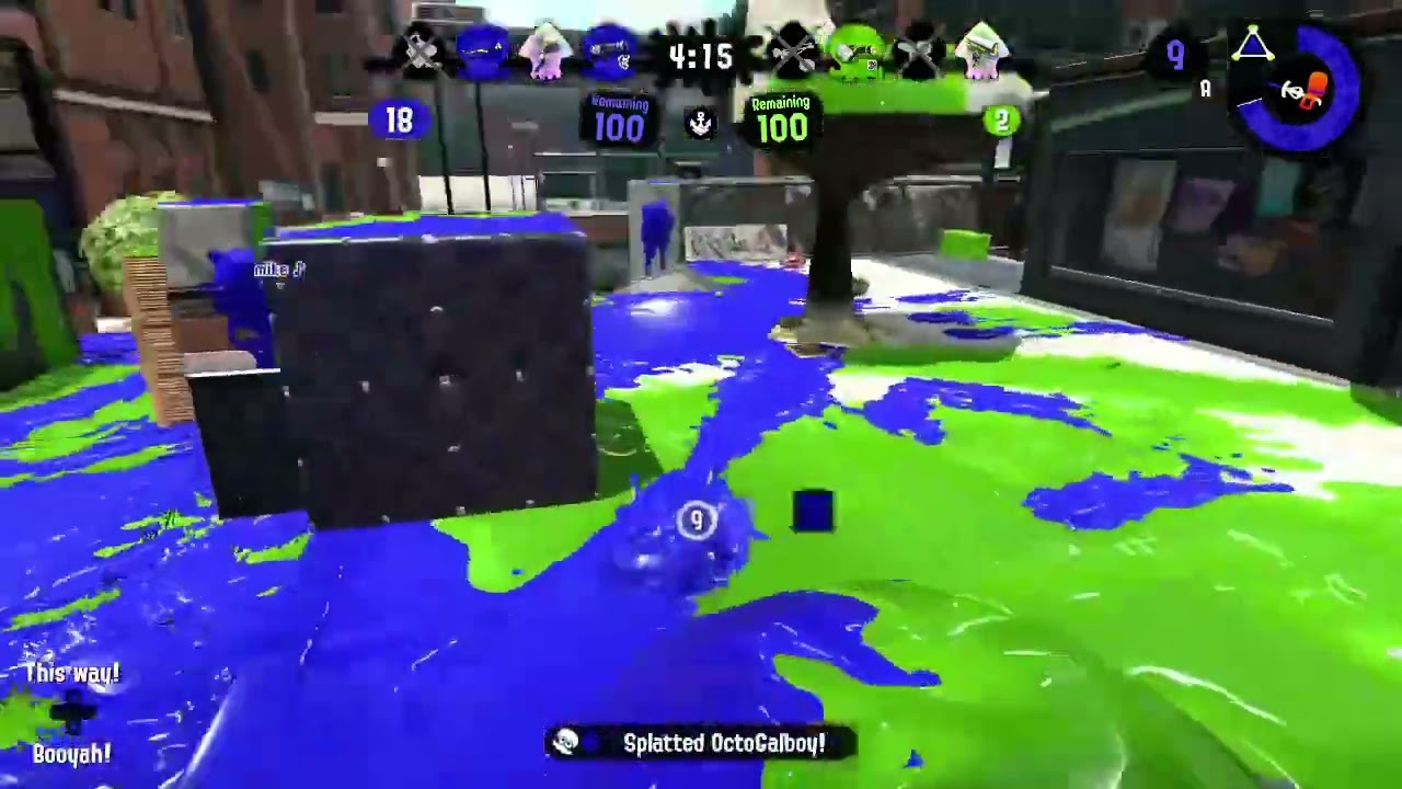 Was on a roll in clam blitz the other day, I made it to S rank :3 || Splatoon 2 ||