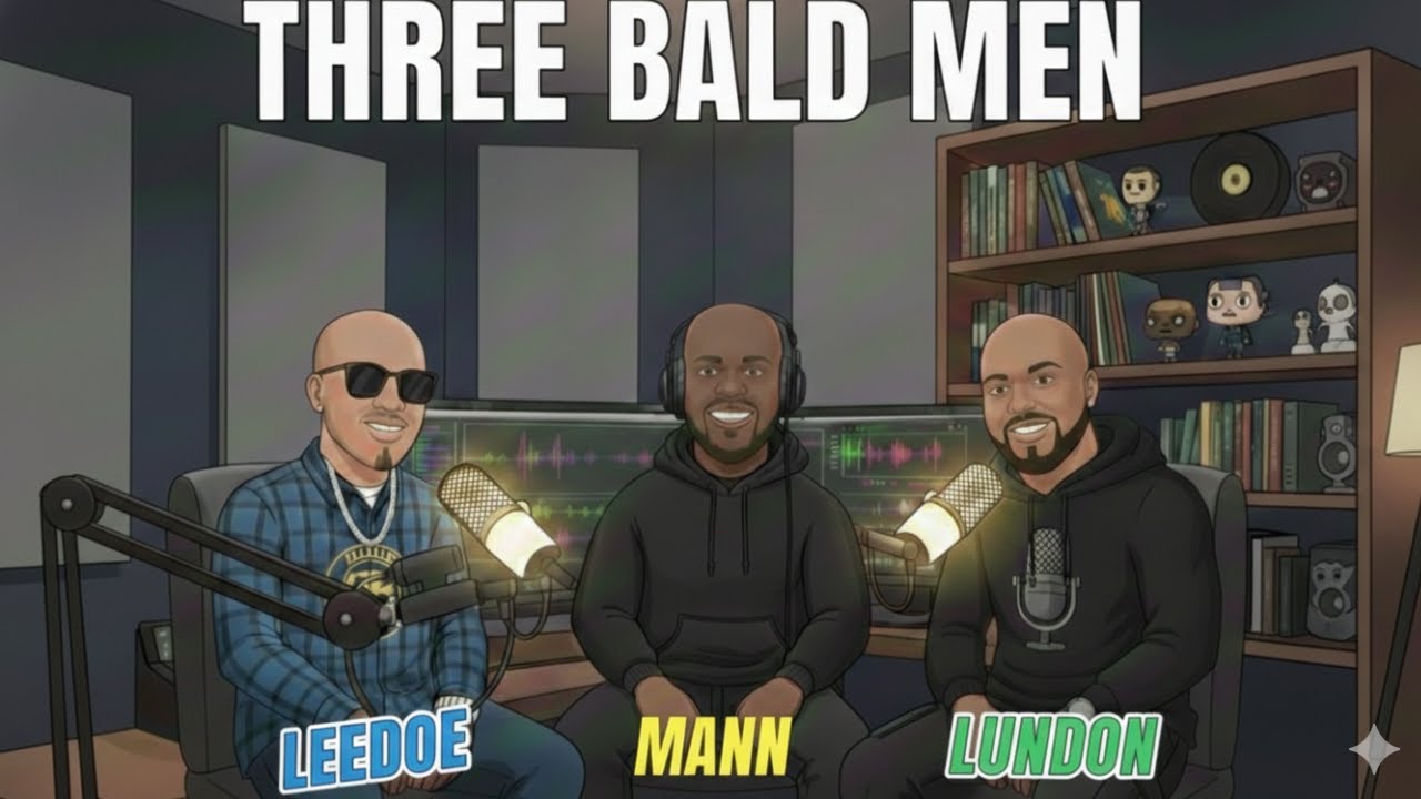 THREE BALD MEN TALK GUN CONTROL IN THE UNITED STATES