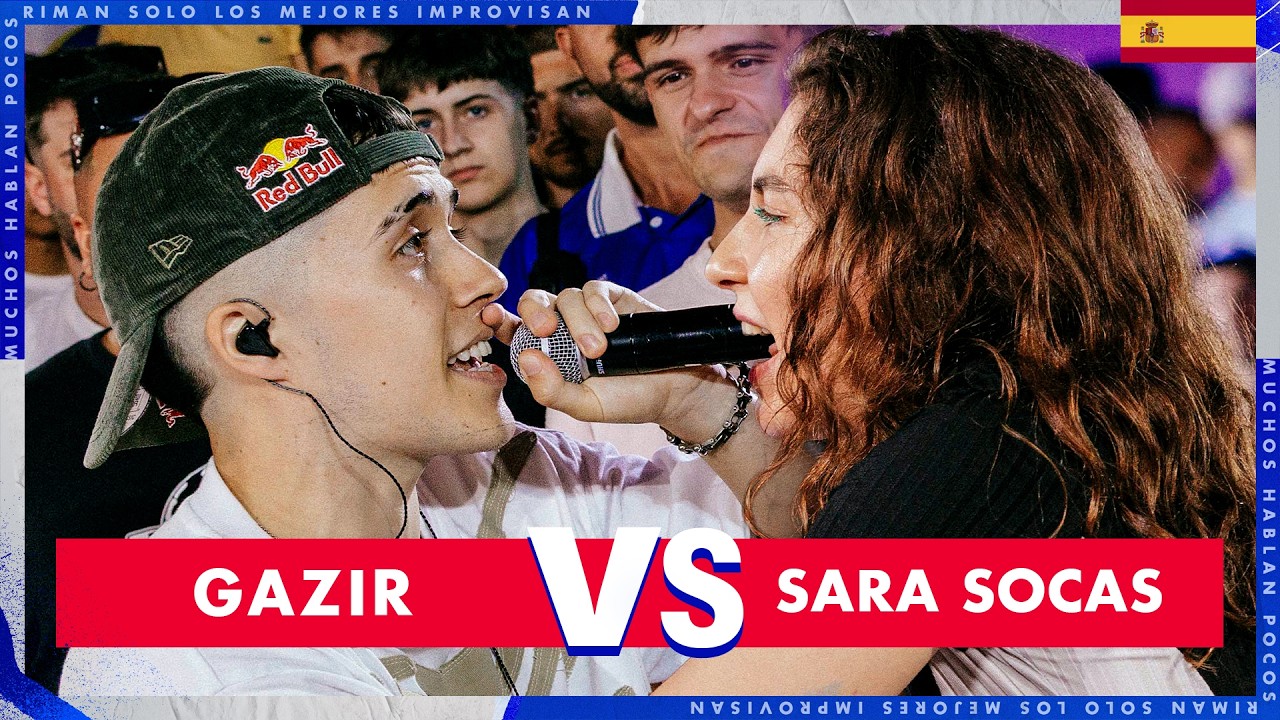 GAZIR vs SARA SOCAS - Cuartos Regional Zaragoza | Red Bull Batalla 2026