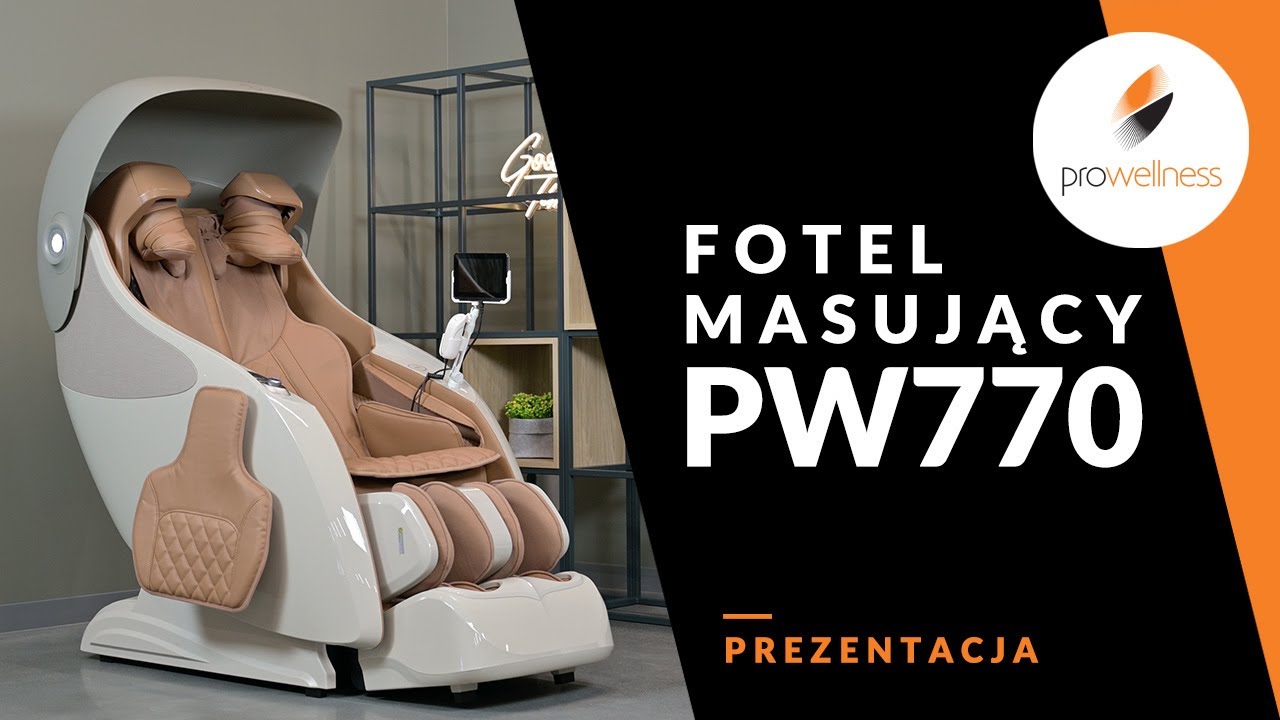 Fotel masujący Pro-Wellness PW770 - Prezentacja i funkcje