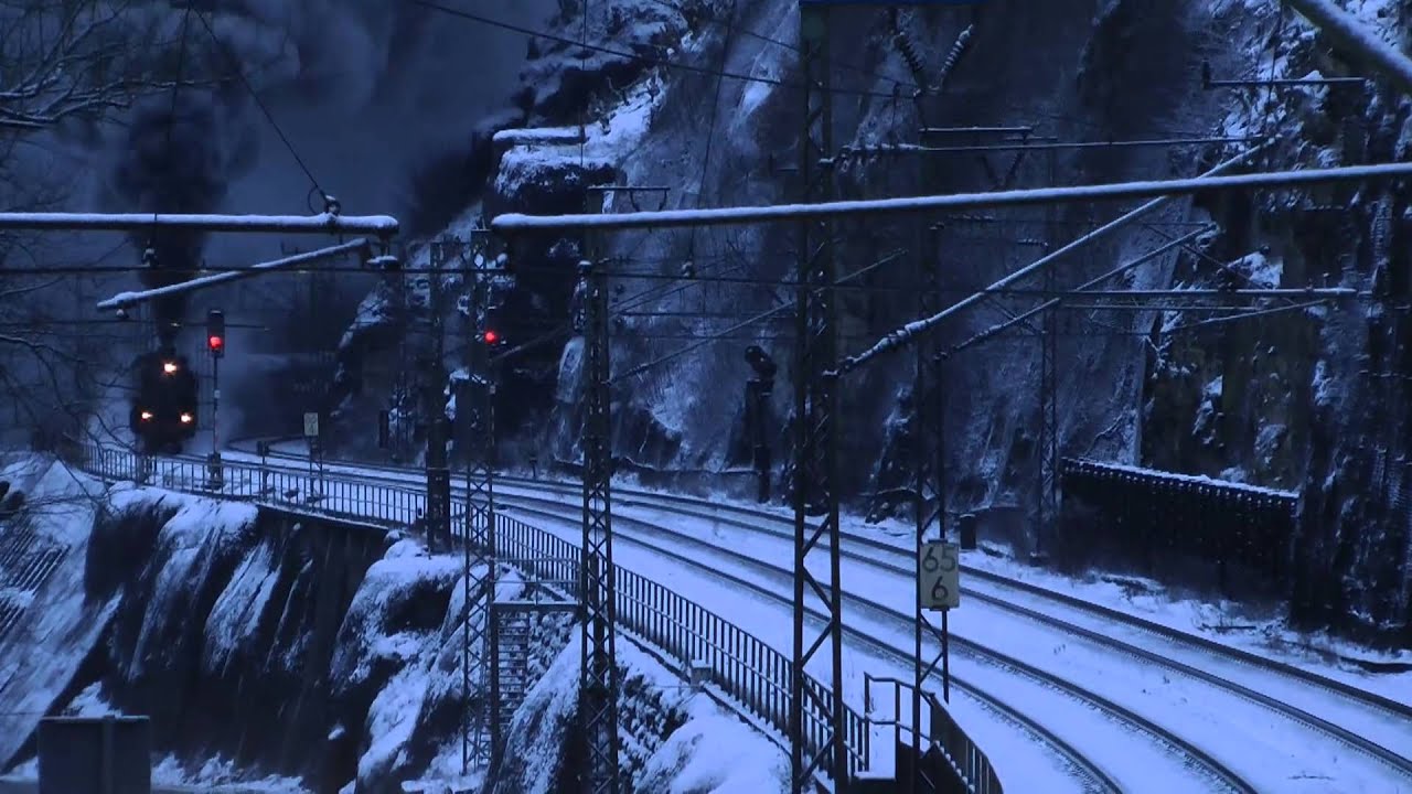 Geislinger Steige -  TGV - 01 1066 - Güterzug