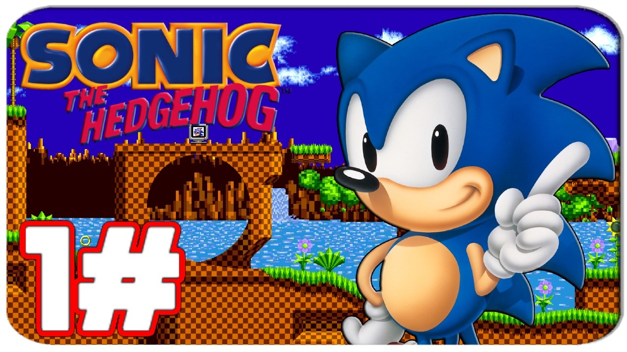 Sonic the Hedgehog &mdash; Прохождение игры &mdash; Часть 1 &mdash; Green Hill Zone 100%