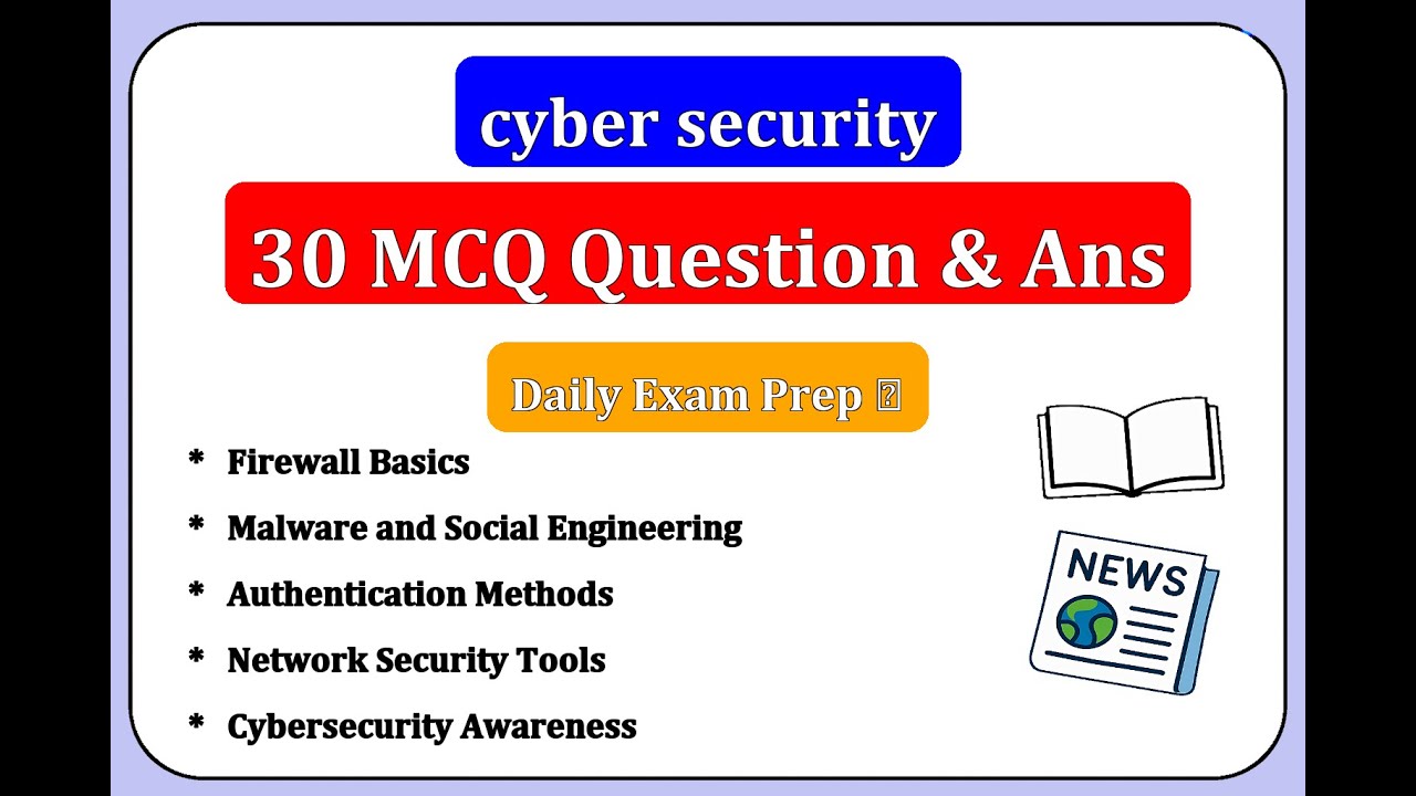 TOP 30 Rapid Revision & Most Important Cyber Security Quiz to Crack Your Exam!