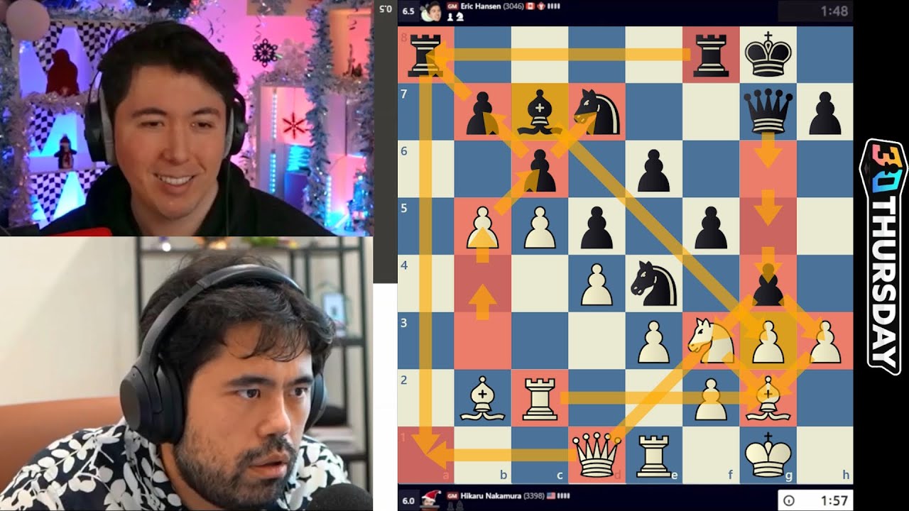 Wake UP! GM Hikaru Nakamura vs GM Eric Hansen
