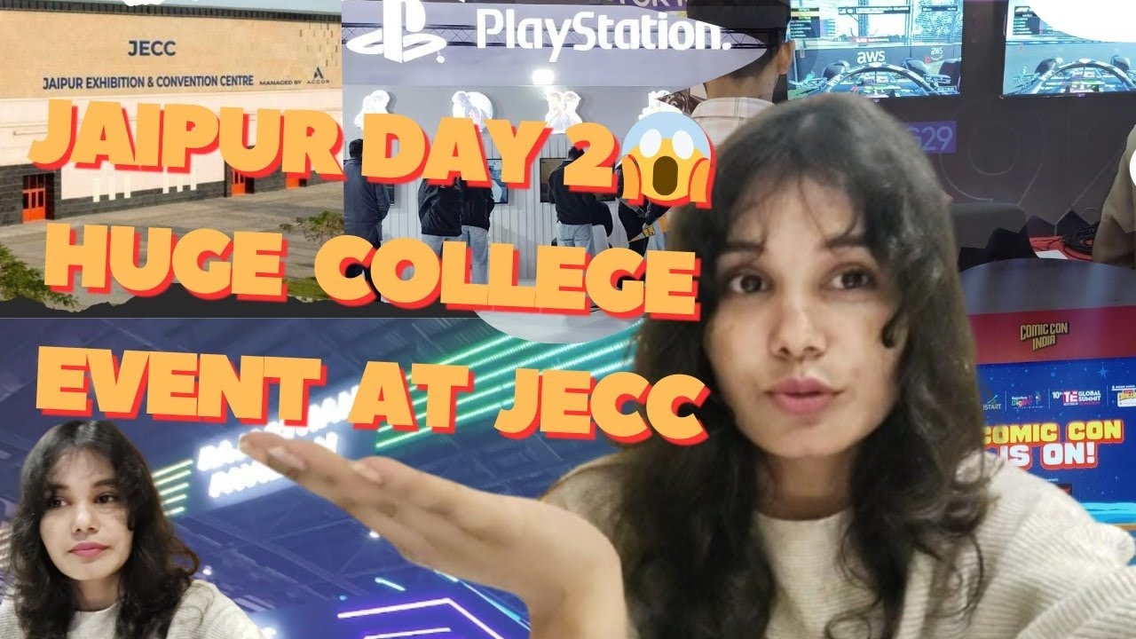 Jaipur day 2 vlog | collage event visit | startup event experience | @kavyaaVlogVibes 