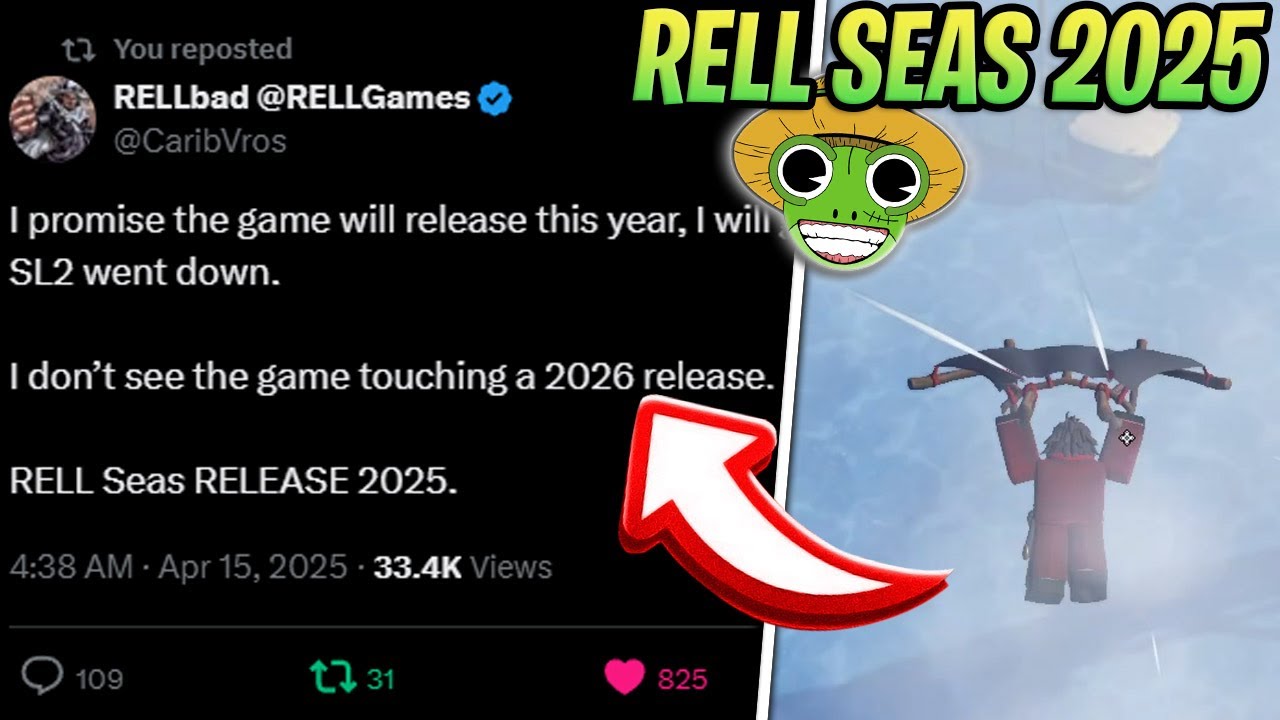 ВЫХОД RELL SEAS 2025 ПОДТВЕРЖДЕН НА 100%