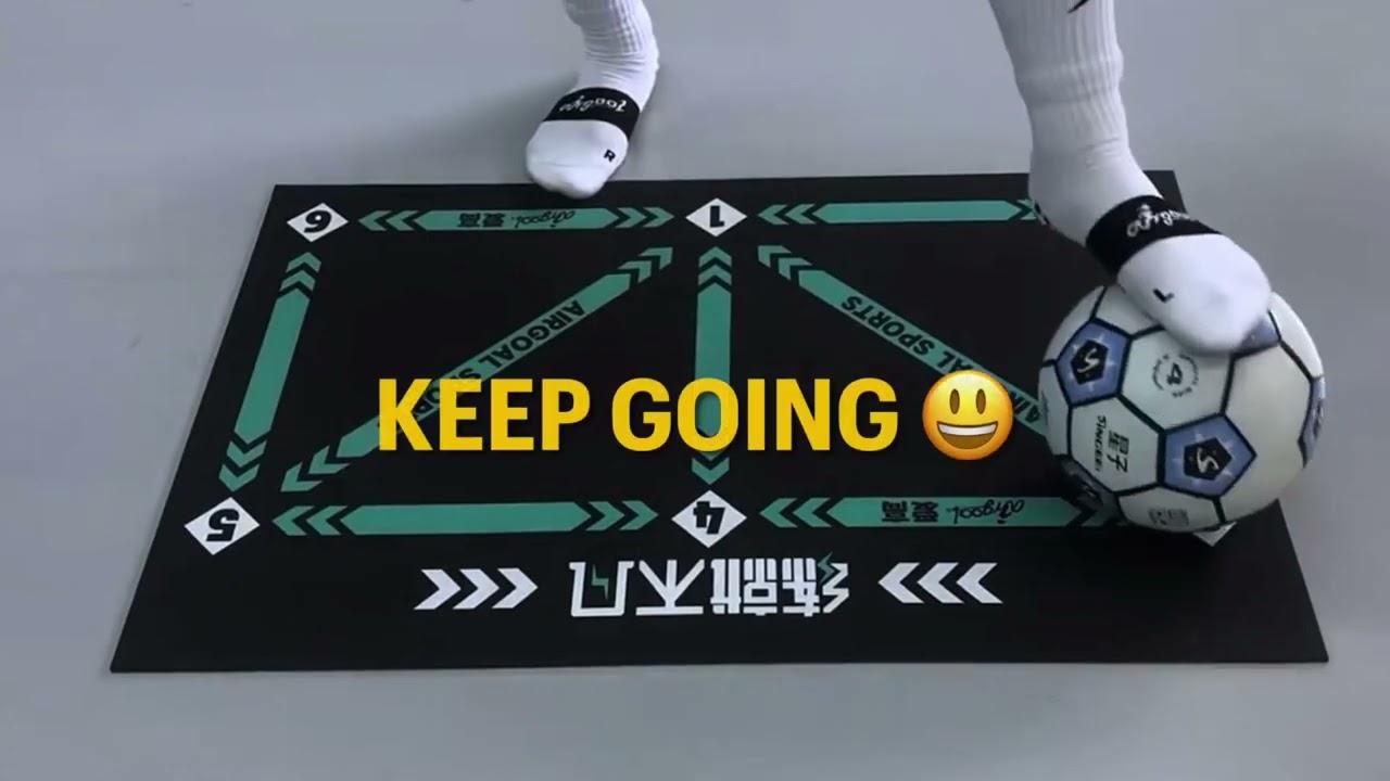 BEGINNER LEVEL - FOOTBALL SKILLS TRAINING MAT 15 MIN TUTORIAL- LEVEL ⭐️➖⭐️⭐️