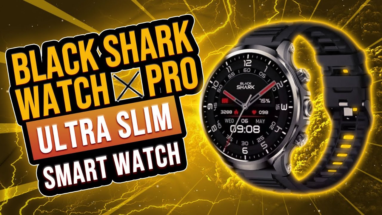 Black Shark Watch X Pro: лучшие смарт-часы для геймеров в 2025 году