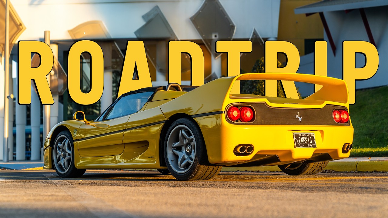 Road Tripping a Ferrari F50!!