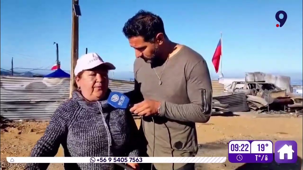 Vecina de Penco denuncia abandono tras incendios: “Nosotros no somos animales”