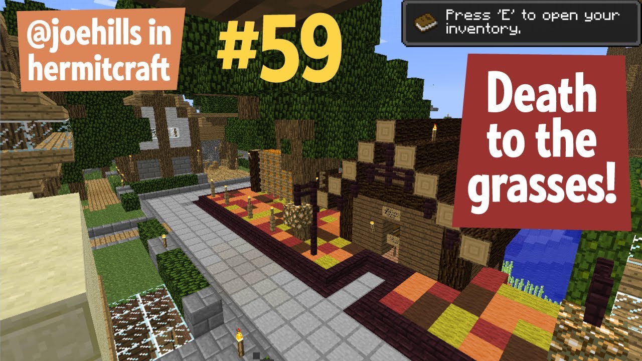 Hermitcraft: Death to the grasses!