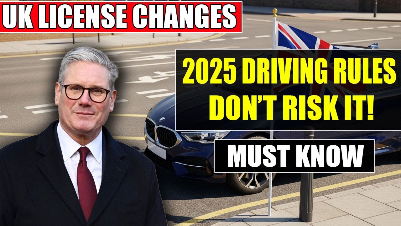 UK Driver Alert | 2025 License Changes | Avoid Fines & Penalties!
