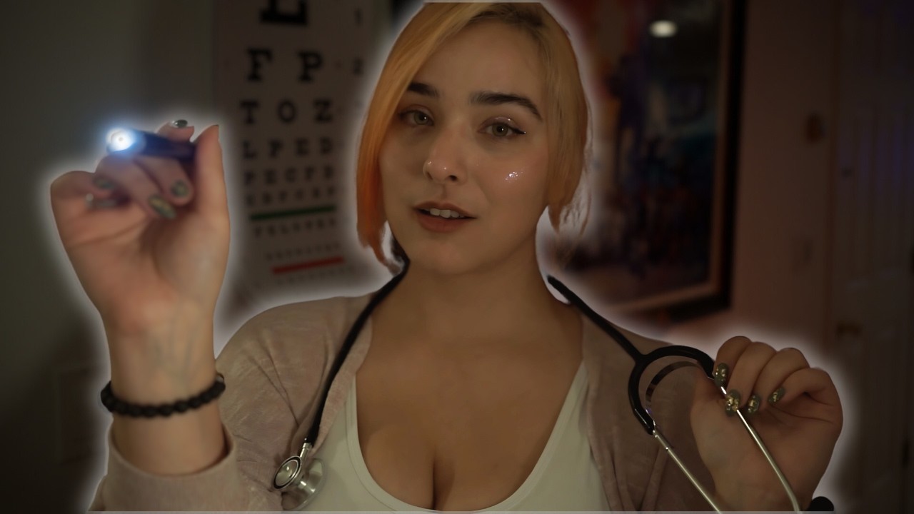 This Cranial Nerve Exam Will Tingle Your Brain 🧠 😴 Detailed ASMR Medical Roleplay
