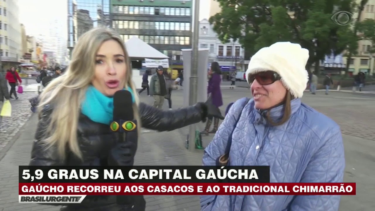 Frio castiga Porto Alegre nesta quinta-feira