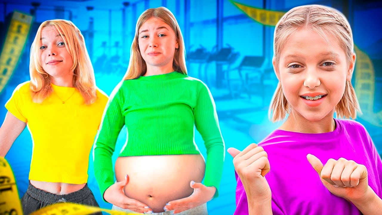 Кой ще отслабне най-много за 24 часа?! 😱 | Тийн Challenge | Amelka Karamelka BG