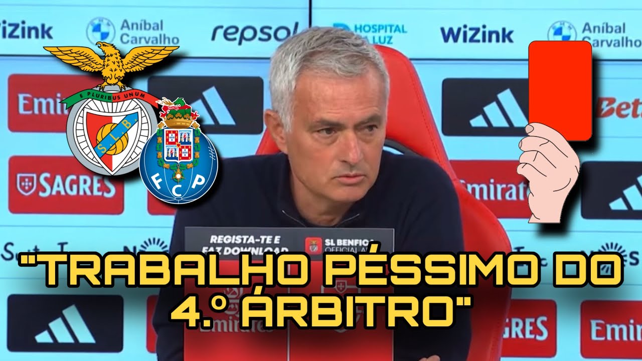 MOURINHO fala depois do CLÁSSICO! 🔴🔵