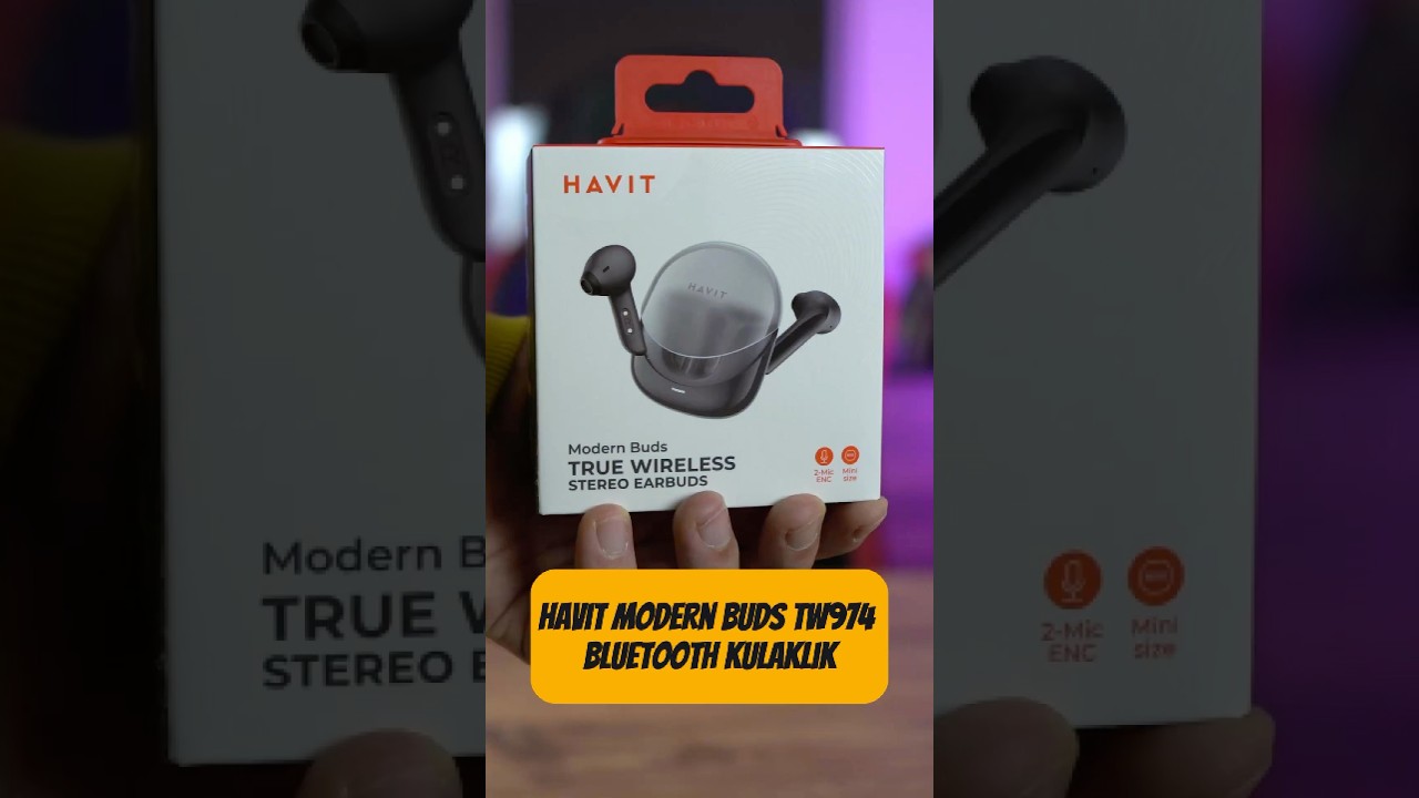 Havit Modern Buds Tw794 İncelemesi! &Uuml;r&uuml;n&uuml; g&ouml;nderdiği i&ccedil;in #havitt&uuml;rkiye teşekk&uuml;r ederim #işbirliği