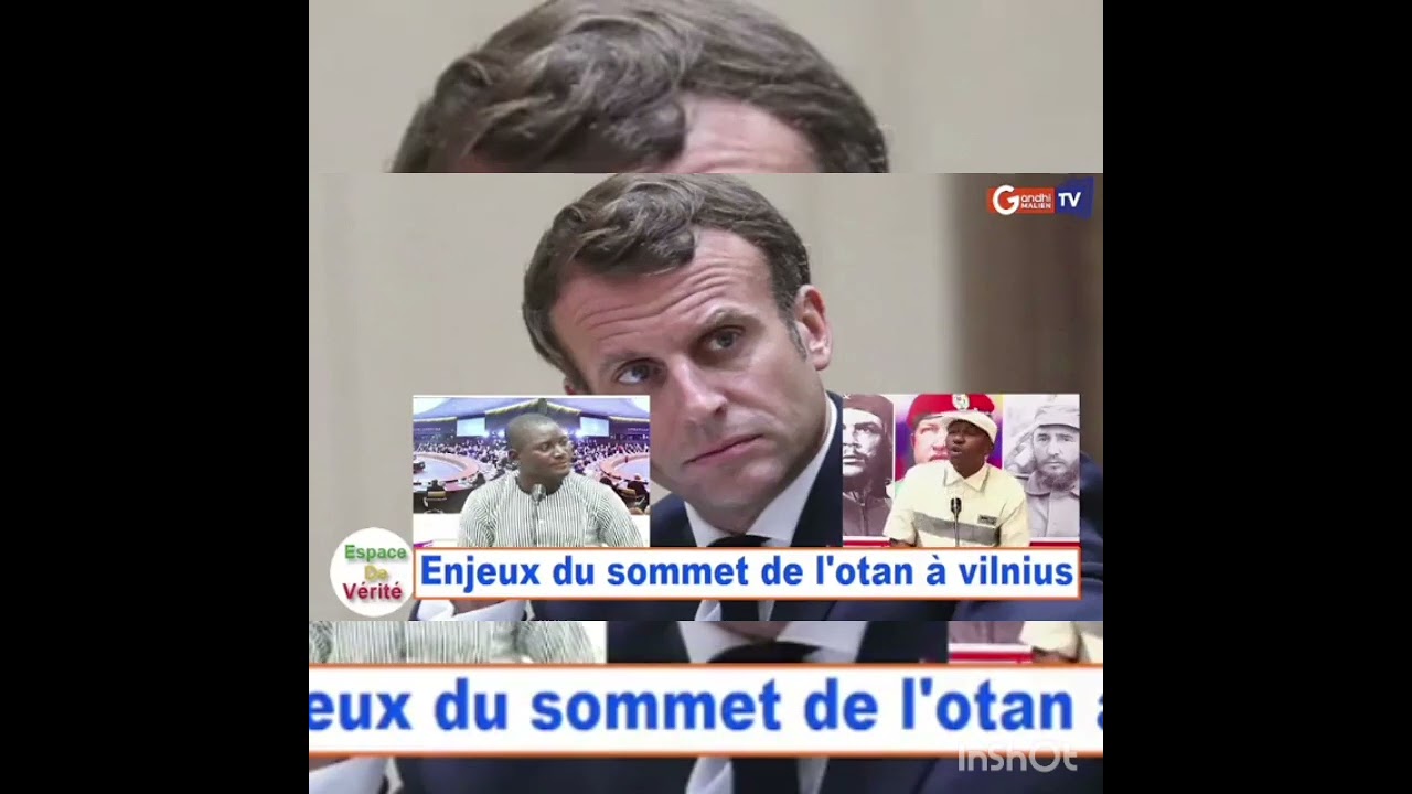 Issa diawara sur le plateau de Gandhi malien