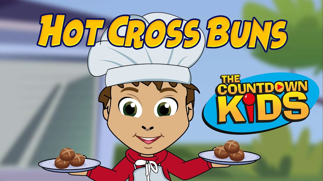 Hot Cross Buns - The Countdown Kids | Kids Songs & Nursery Rhymes | Lyric Video