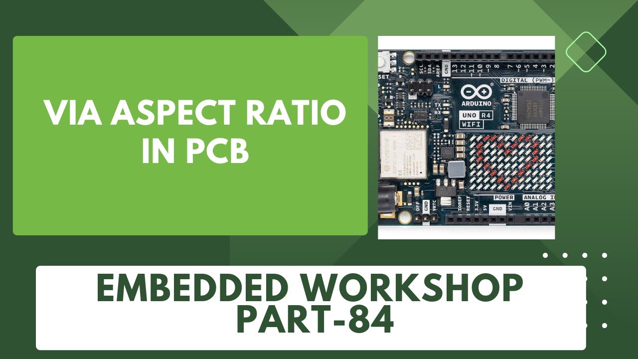 What is VIA Aspect Ratio | embedded workshop - part 84