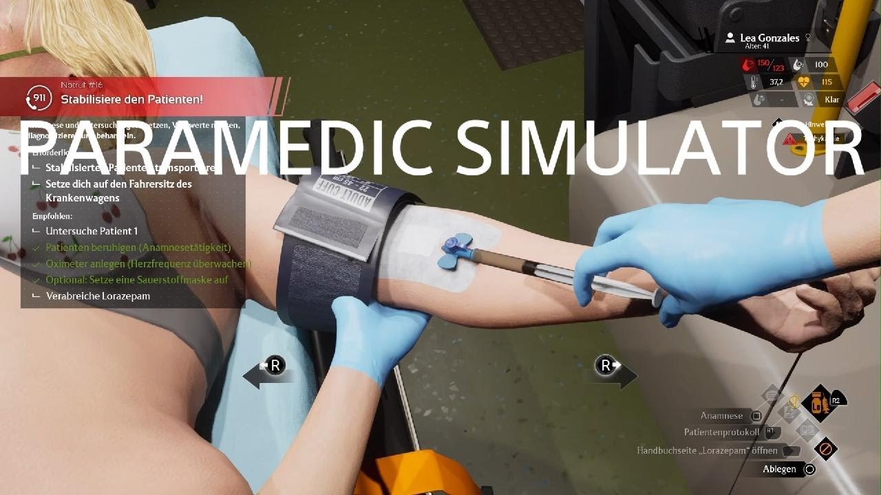 Ambulance Life: A Paramedic Simulator PS5 Gameplay