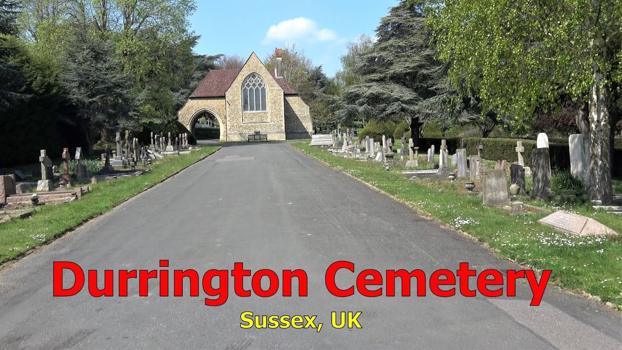 Durrington Cemetery, Sussex, UK: An exploration of some of the memorials in this small graveyard.