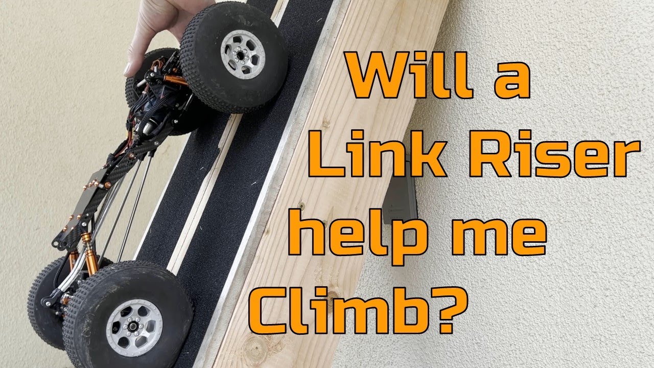 Anti-Squat on RC Crawlers - Part 2: The Link Riser Demo