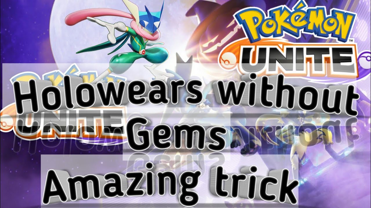 How to get Free Holowears |Without Gems | Pok&eacute;mon UNITE