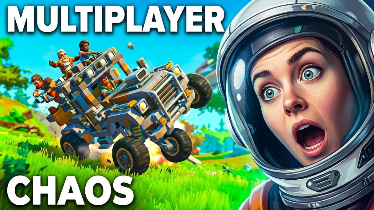 Scrap Mechanic - Playing with Friends
