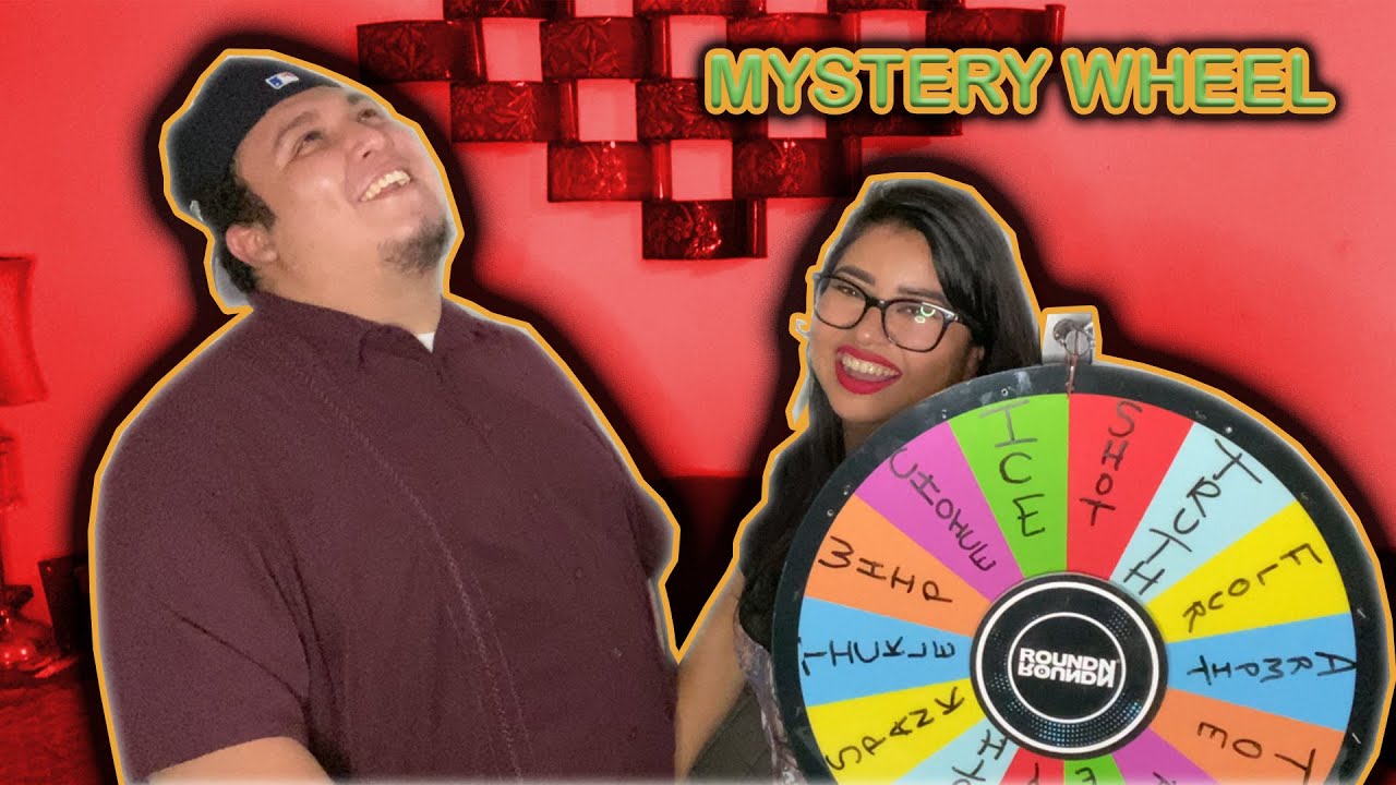 Spin The Mystery Wheel Challenge *HE SUCKED MY TOE!*