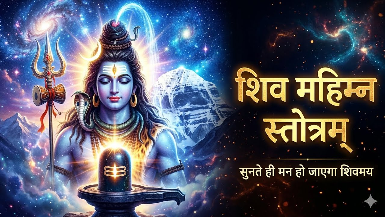 जिस स्तोत्र को सुनकर देवता भी हो जाते हैं नतमस्तक | Shiv Mahimam Strotam