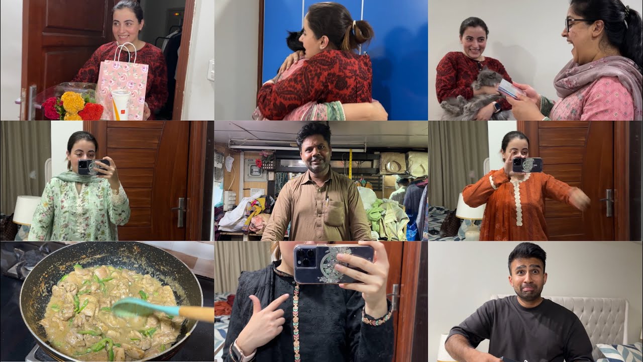 HAMNA KI CELEBRATION 🎉 || DARZI SE KAPRAY AGAYE 💃